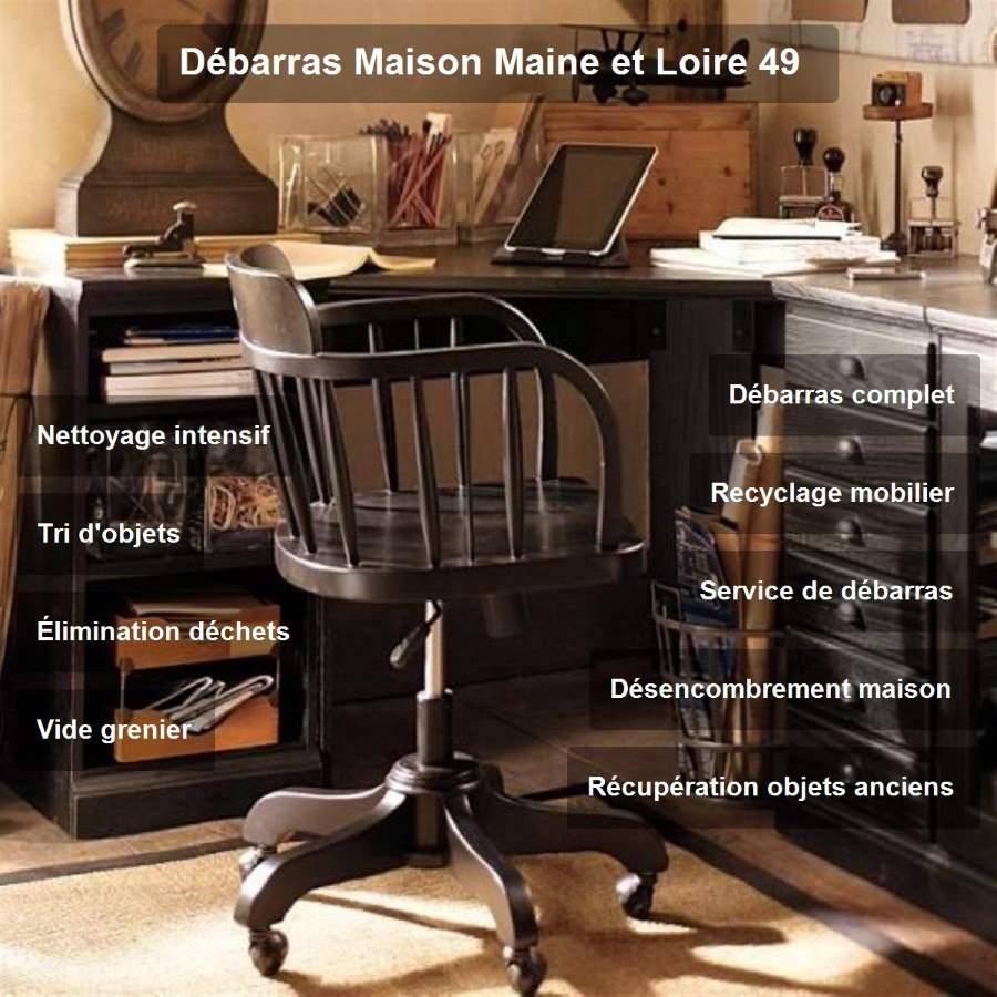 Debarras maison maine et loire 50