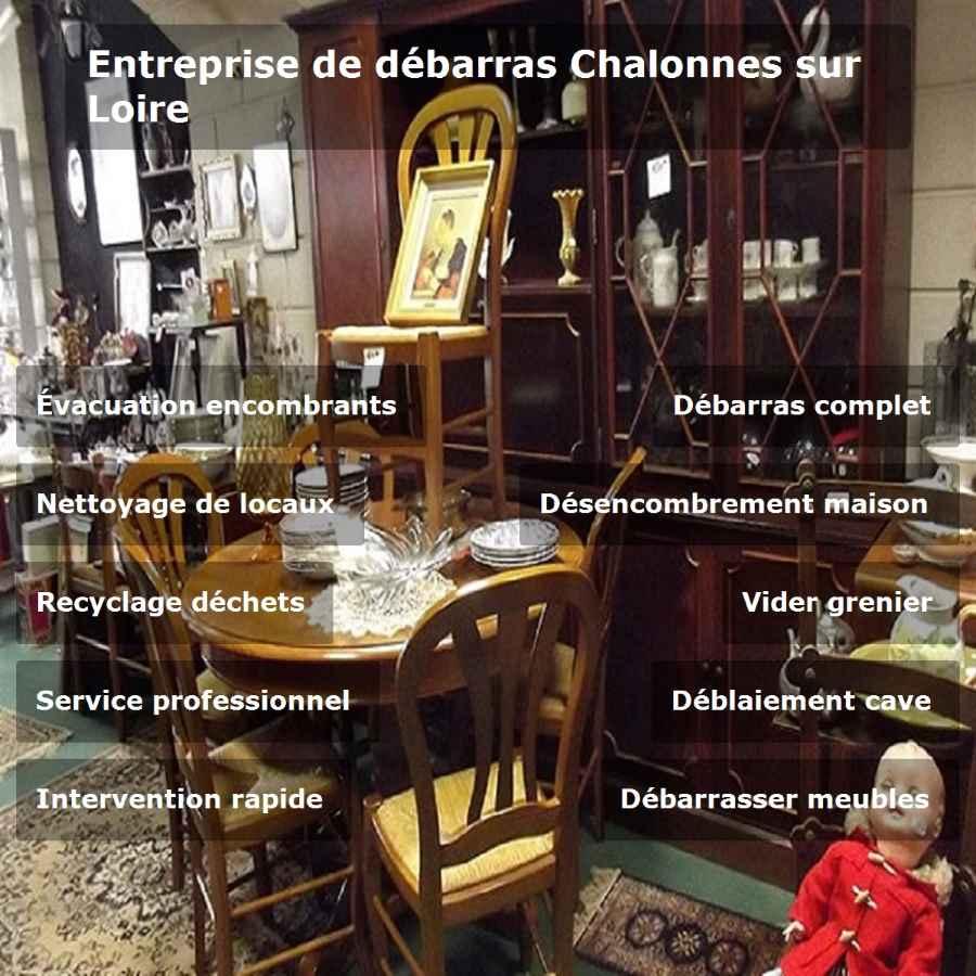 Entreprise de debarras chalonnes sur loire