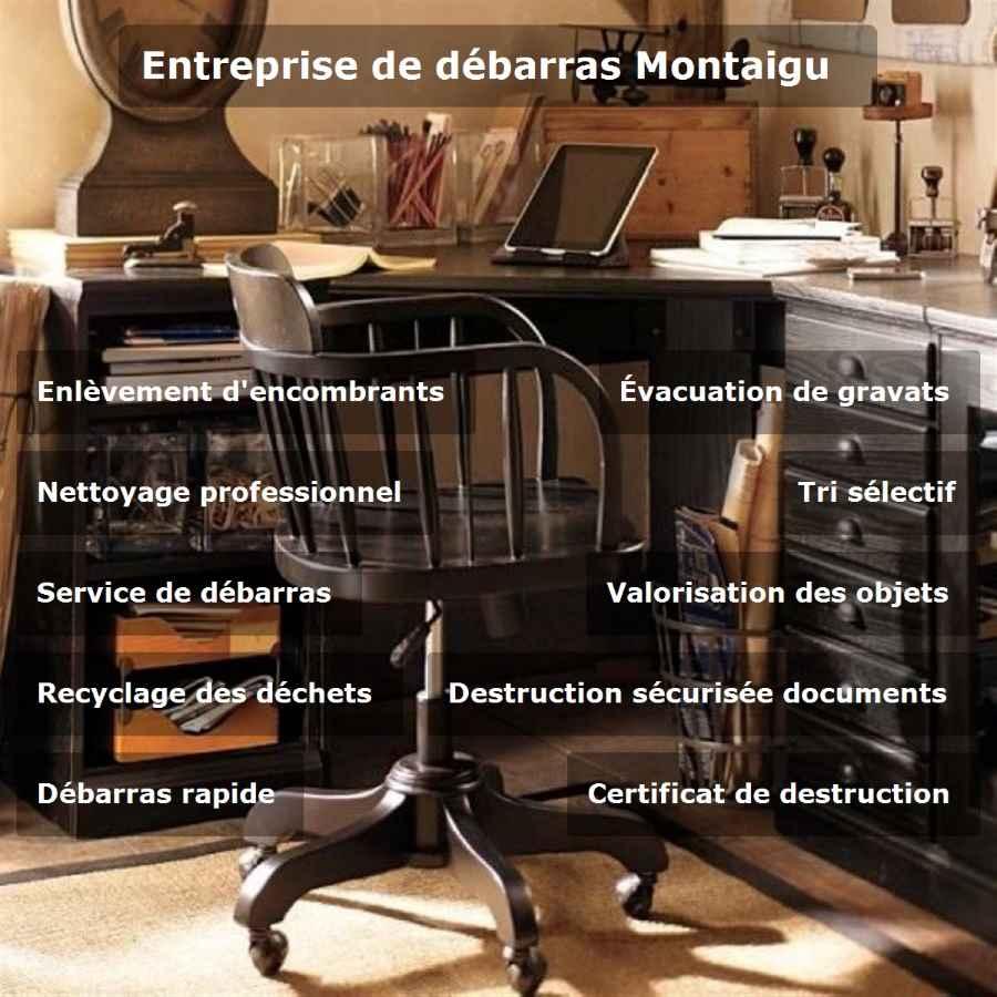 Entreprise de debarras montaigu