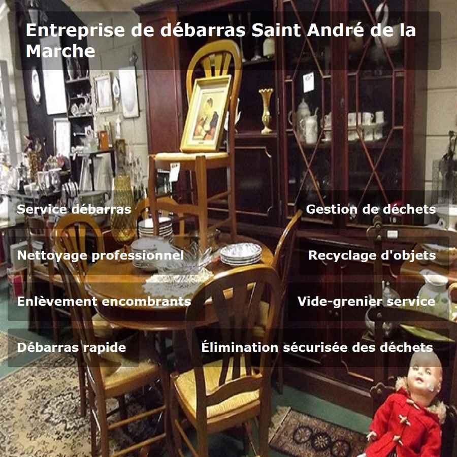 Entreprise de debarras st andre de la marche