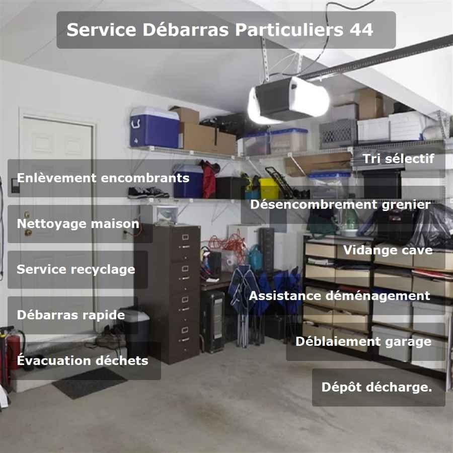 Service debarras particuliers 44