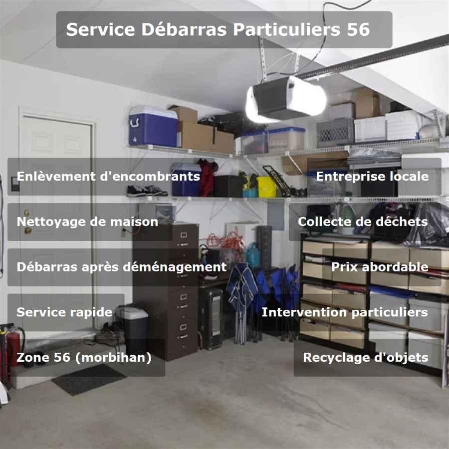 Service debarras particuliers 56