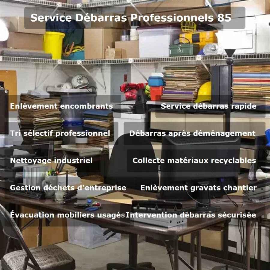 Service debarras professionnels 85